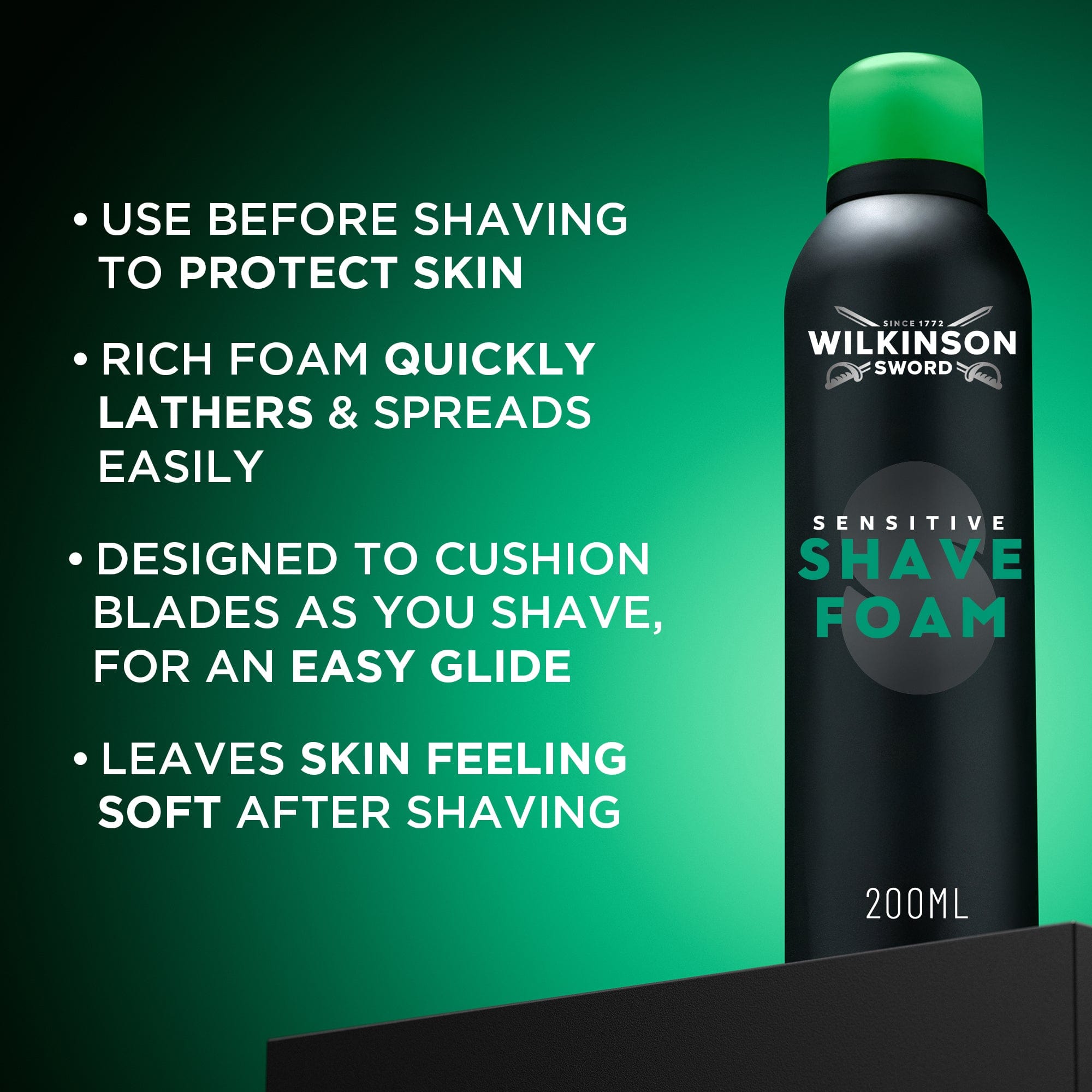 Sensitive Shave Foam 200ml