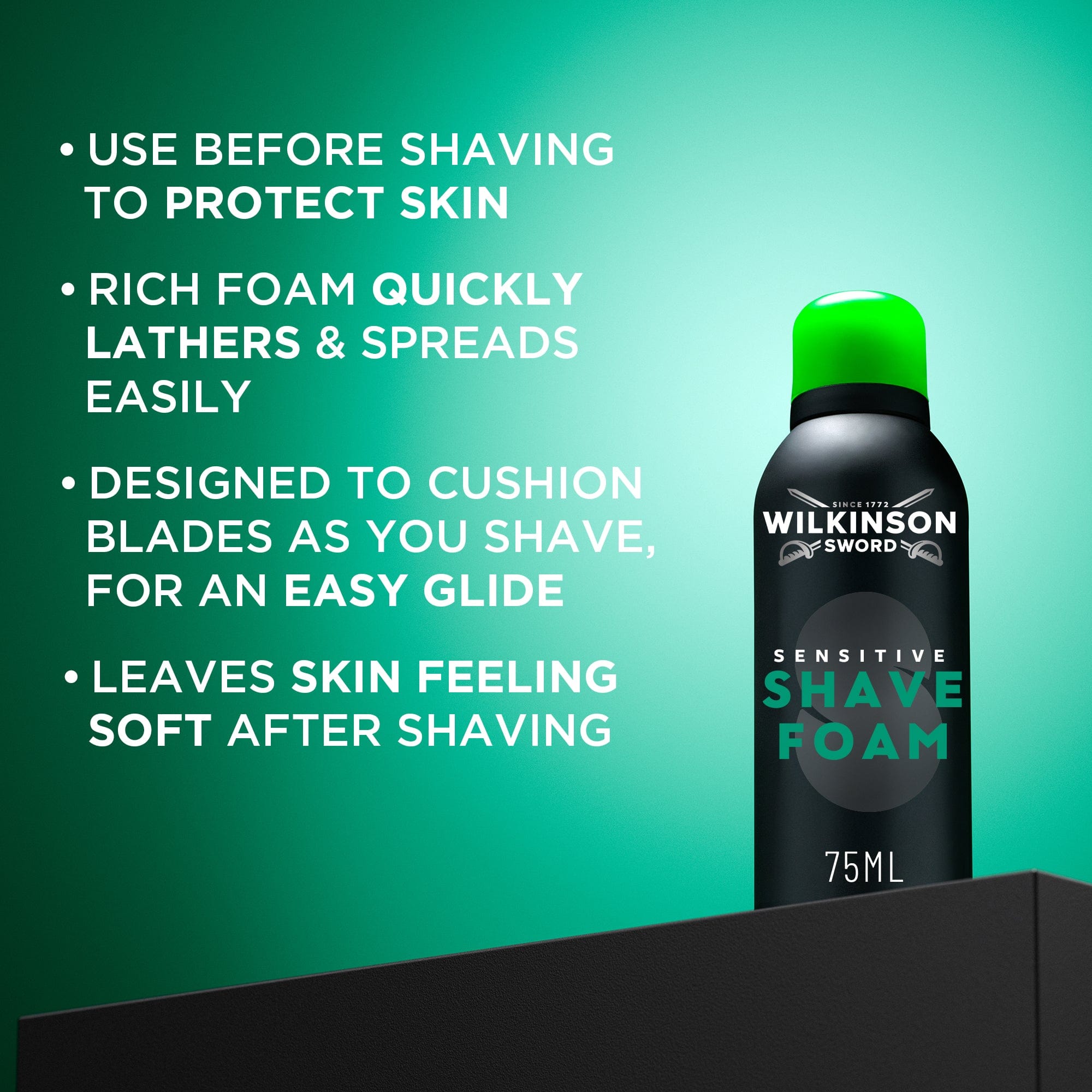 Wilkinson Sword's Sensitive Shave Foam