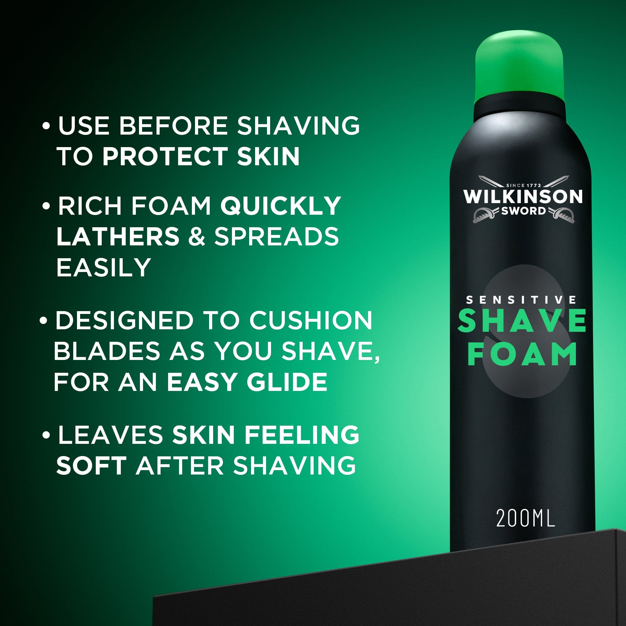 Sensitive Shave Foam 200ml