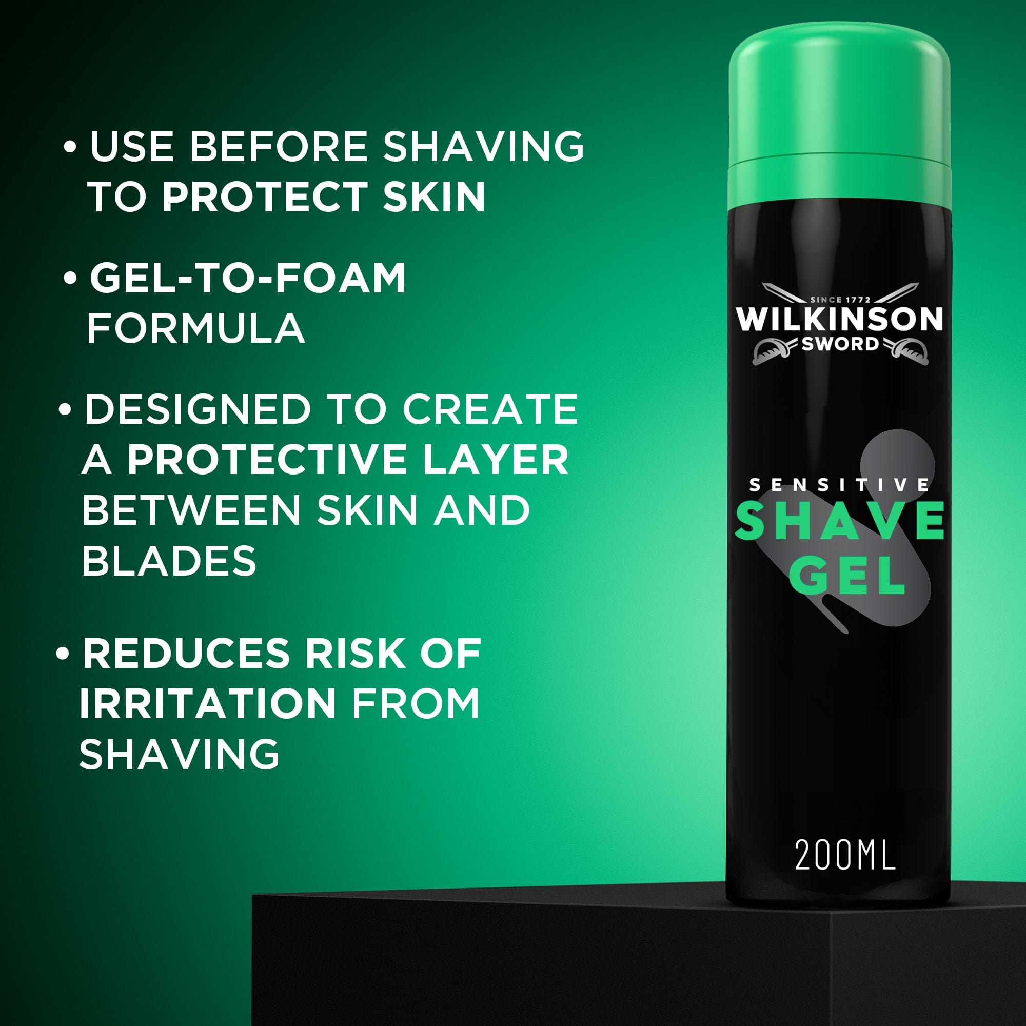 Sensitive Shave Gel 200ml