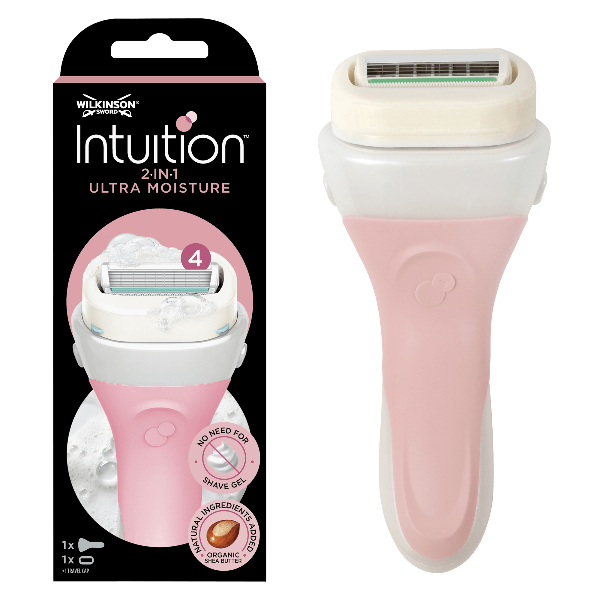 Intuition 2in1 Women´s Razor Ultra Moisture