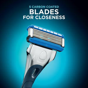 Hydro 5 Razor with 5 carbon coated blades